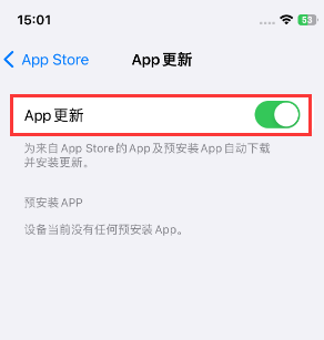 槐荫苹果15维修中心如何让iPhone15APP自动更新