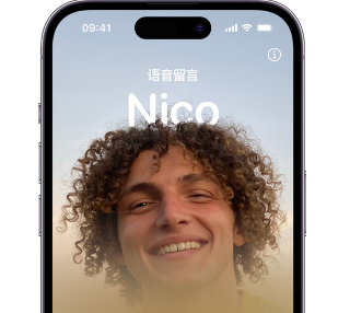 槐荫苹果15服务站分享iPhone15实时语音留言开启方法