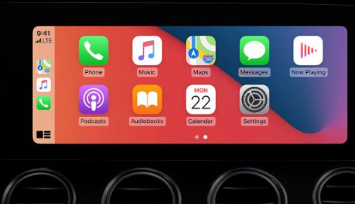 槐荫apple维修网点分享如何将iPhone连接到CarPlay 